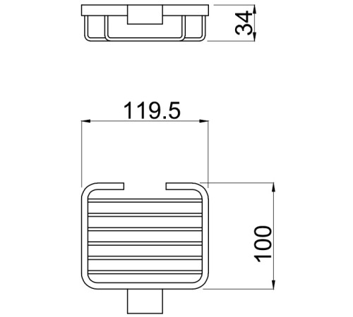 Мыльница Allen Brau Infinity 6.21005-31 черный матовый