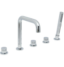 Смеситель на борт ванны Allen Brau Priority 5.31007-00 (с внутренней частью) хром