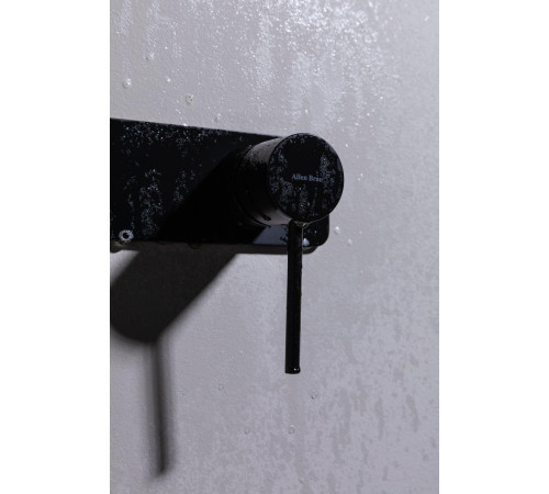 Смеситель для раковины Allen Brau Glority 5.51004-31 (с внутренней частью) черный матовый
