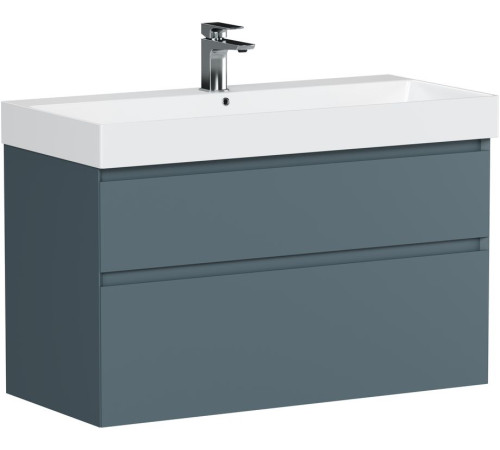 Тумба под раковину Allen Brau Infinity 100 1.210027.BGM синий матовый