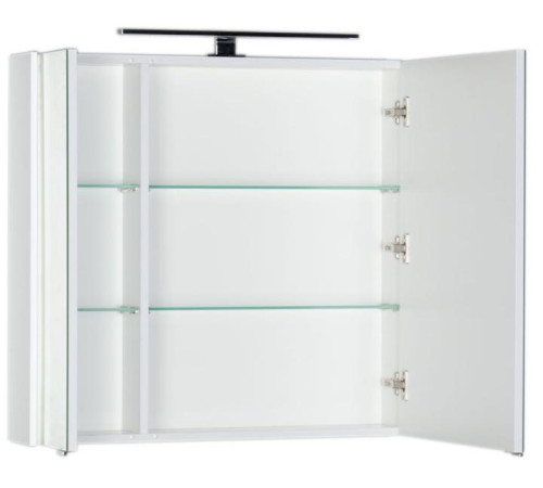 Зеркальный шкаф Aquanet Латина 80 белый