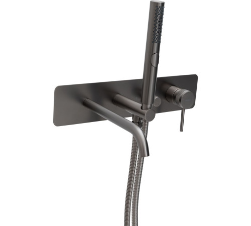 Смеситель для ванны Allen Brau Priority 5.31A05-MG (с внутренней частью) графит браш