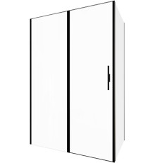 Душевой уголок Allen Brau Priority 140x80 3.31036.BBA + 3.31042.BBA черный браш