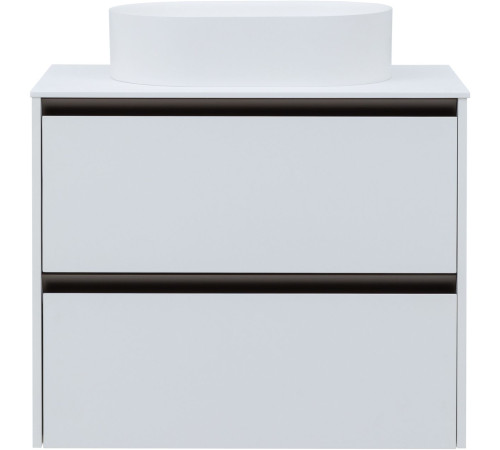 Тумба под раковину Allen Brau Activity 80 1.34012.WM белый матовый/олива браш