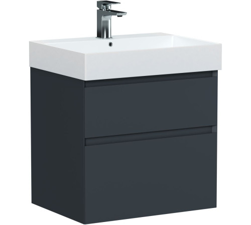 Тумба под раковину Allen Brau Infinity 60 1.210024.AM антрацит матовый