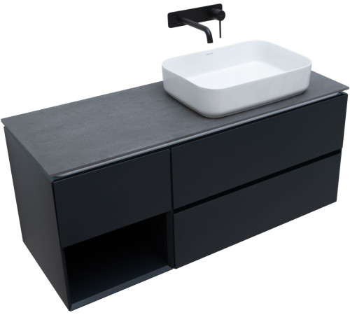 Тумба под раковину Allen Brau Infinity 120 1.21007.AM R антрацит матовый
