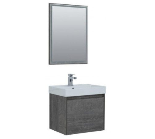 Мебель для ванной Aquanet Nova Lite 60 дуб рошелье (1 ящик)