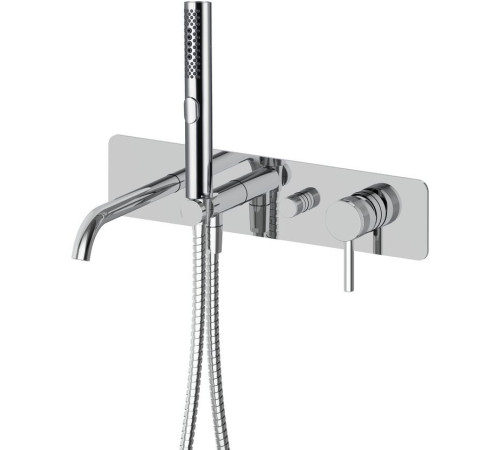 Смеситель для ванны Allen Brau Priority 5.31A05-00 (с внутренней частью) хром