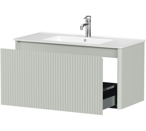 Тумба под раковину Allen Brau Gravity 100 1.370018.PWM папирус матовый