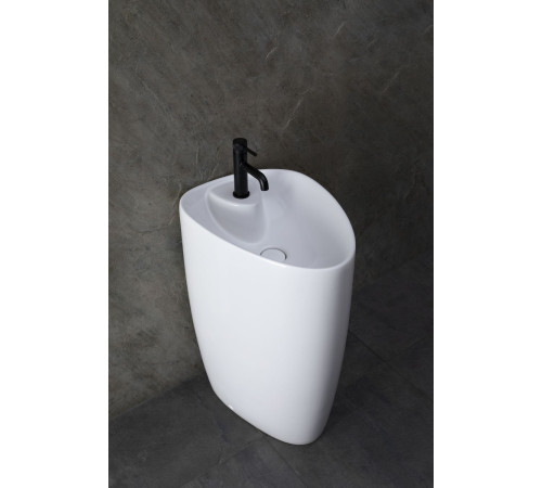 Раковина напольная Allen Brau Infinity 4.21015.20 белый глянец