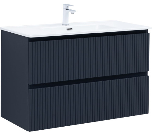 Тумба под раковину Aquanet Джейн (Flat) 100 маренго