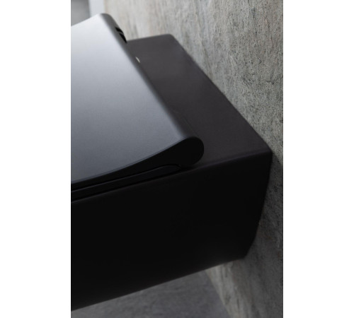 Чаша подвесного унитаза Allen Brau Priority 4.31001.31 черный матовый