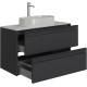Тумба под раковину Allen Brau Fantasy 80 1.11001.AM 2.0 антрацит матовый