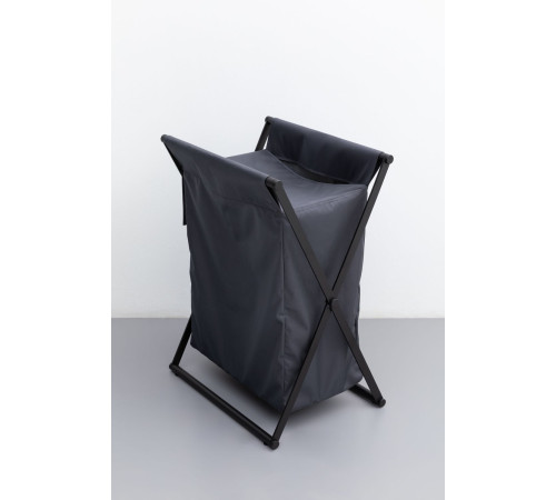 Корзина для белья Allen Brau Priority черный/серый