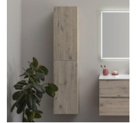 Пенал Aquanet Алвита New 35 дуб веллингтон белый