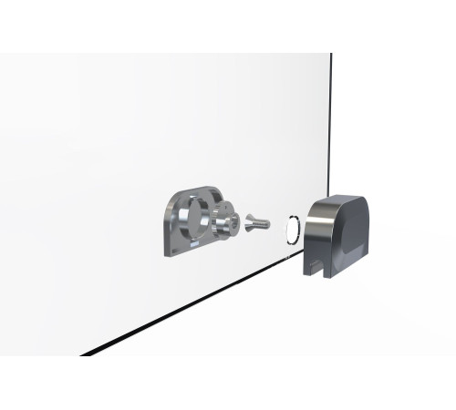 Душевой уголок Allen Brau Fantasy 120x80 3.11006.00 + 3.11011.00 хром