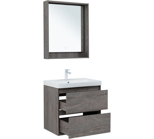 Тумба под раковину Aquanet Милан 70 дуб рошелье