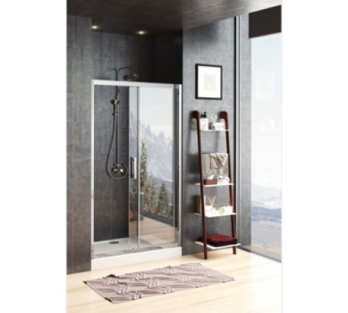 Душевая дверь Aquanet Delta NPE6121 120, прозрачное стекло