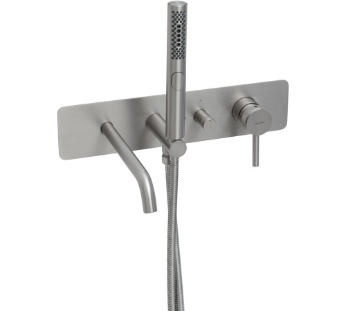 Смеситель для ванны Allen Brau Priority 5.31A06-BN (с внутренней частью) никель браш