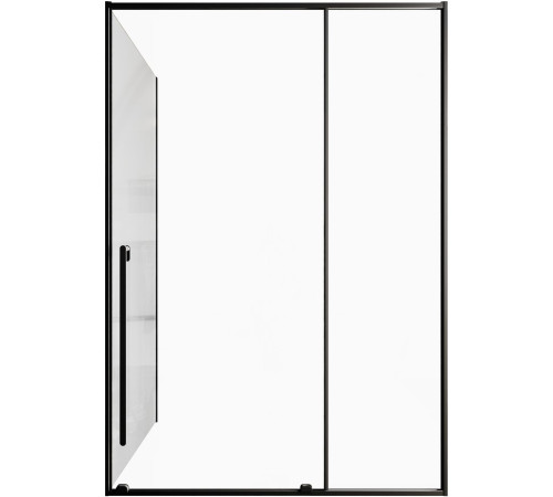 Душевой уголок Allen Brau Fantasy 140x80 3.11008.31 + 3.11012.31 черный матовый