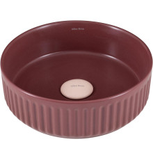 Раковина накладная Allen Brau Fantasy Line 36 4.11032.BD бордо