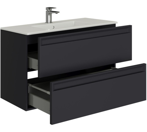 Тумба под раковину Allen Brau Eclipse 100 1.E1003.AM 2.0 антрацит матовый