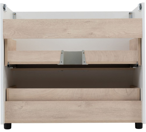 Тумба под раковину Aquanet Ирис New 90 напольная, белый глянец