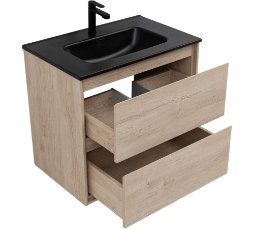 Тумба под раковину Aquanet Милан 70 дуб светлый