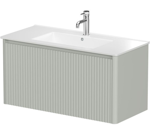 Тумба под раковину Allen Brau Gravity 100 1.370018.PWM папирус матовый