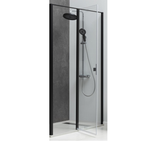 Душевая дверь Allen Brau Priority 140 3.31012.BBA черный браш