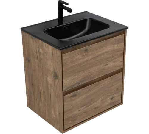 Тумба под раковину Aquanet Милан 60 дуб рустикальный