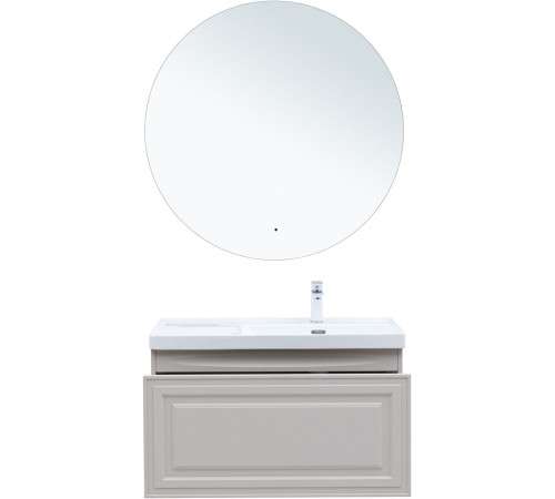 Тумба под раковину Aquanet Агата 90 бежевый