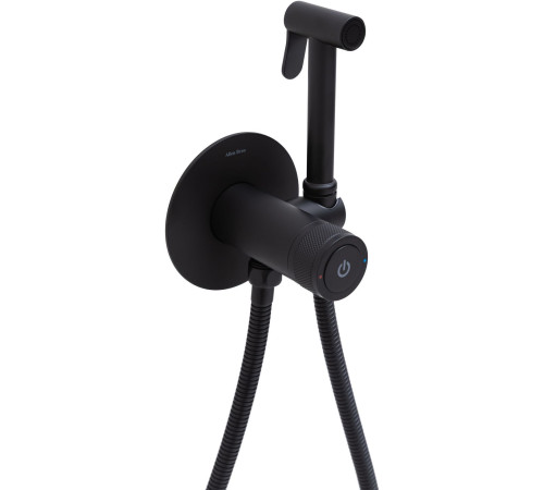 Смеситель с гигиеническим душем Allen Brau Liberty 5.33005-31 (с внутренней частью) черный матовый