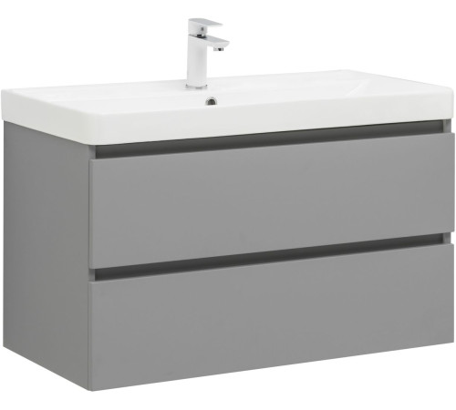 Тумба под раковину Aquanet Вега 2.0 90 мисти грин