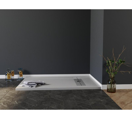 Душевой поддон Aquanet Delight 160х80 серый