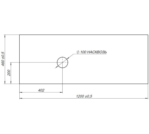 Столешница Allen Brau Infinity 120 1.21015.GR-S L графит структ
