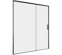 Душевая дверь Aquanet Pleasure Evo 150 AE65-N150-BT профиль черный, прозрачное стекло