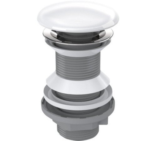 Донный клапан Aquanet click/clack 5/4' белый