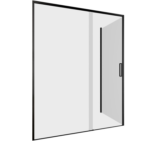 Душевой уголок Aquanet Pleasure Evo 150x100 AE65-150x100-BT профиль черный, прозрачное стекло