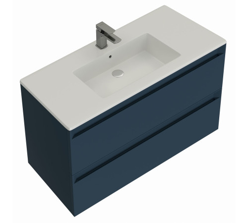 Тумба под раковину Allen Brau Eclipse 100 1.E1003.BGM 2.0 синий матовый