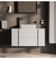 Тумба под раковину Allen Brau Reality 90 1.32006.WM белый матовый