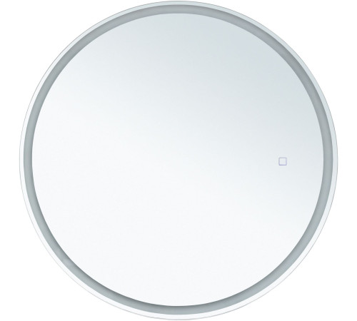 Зеркальный шкаф Aquanet Оптима 80 белый, с LED подсветкой