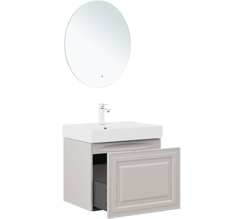 Тумба под раковину Aquanet Агата 60 бежевый