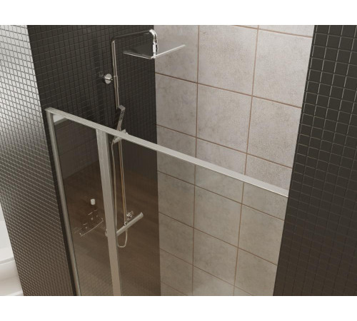 Душевая дверь Allen Brau Priority 120 3.31033.BBA черный браш