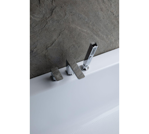 Смеситель на борт ванны Allen Brau Infinity 5.21008-00 (с внутренней частью) хром