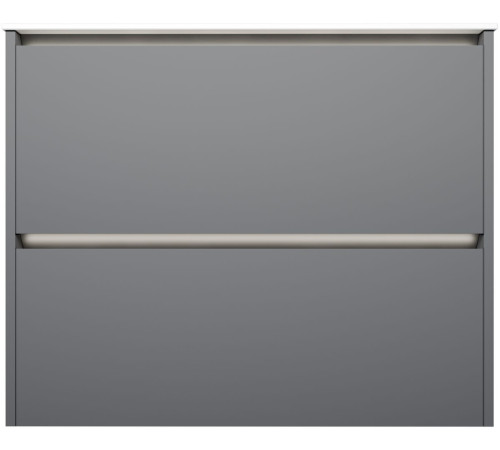 Тумба под раковину Allen Brau Activity 80 1.34012.PGM платина матовый/олива браш