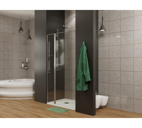 Душевая дверь Allen Brau Priority 120 3.31009.BBA черный браш