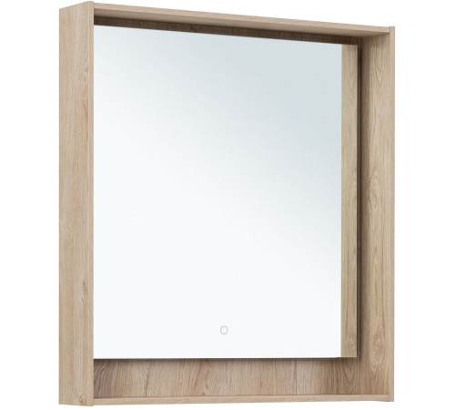 Зеркало Aquanet Милан 80 дуб светлый