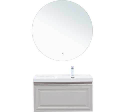 Тумба под раковину Aquanet Агата 90 бежевый