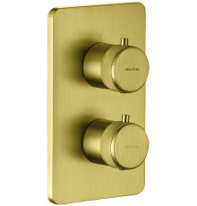 Смеситель для ванны Allen Brau Priority 5.31213-GB (с внутренней частью, 2 выхода) золото